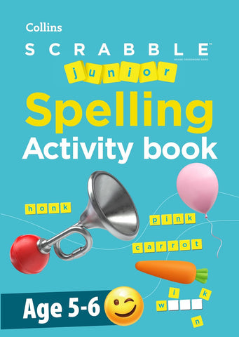 Scrabble Junior Spelling Activity Book - Paperback
