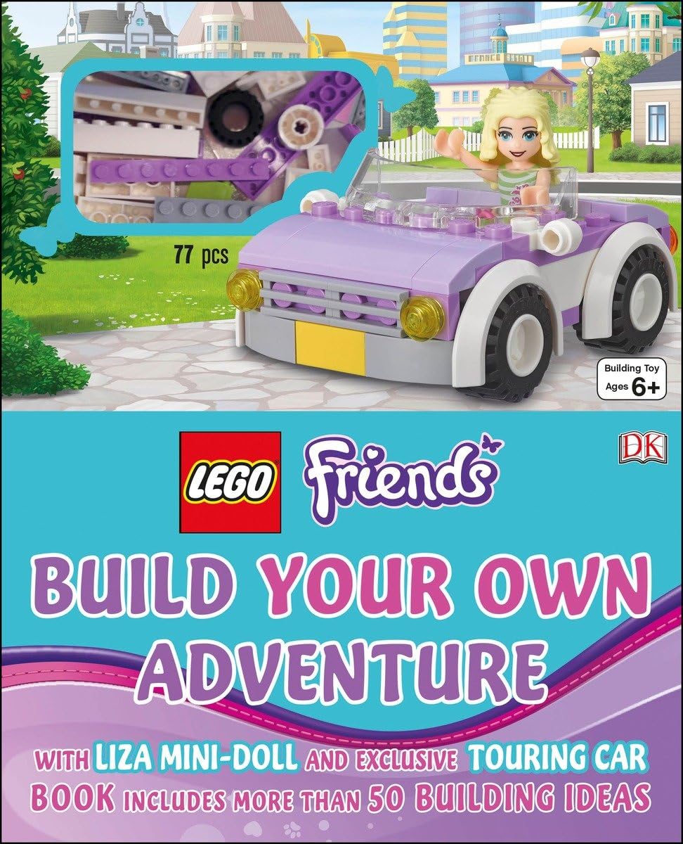 Lego Friends Build Your Own Adventure Hardback