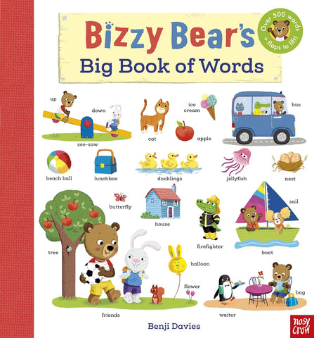 Bizzy Bear`S Big Book Of Words - Board book