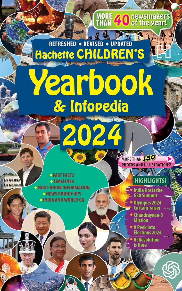 Hachette Children's Yearbook & Infopedia 2024 Paperback