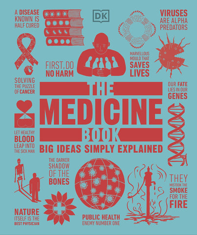 Big Ideas Simply Explained : The Medicine Book - Hardback