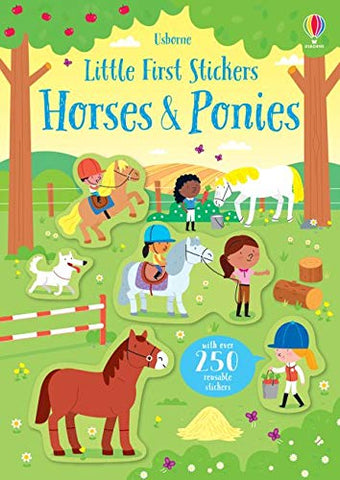 Little First Stickers Horses and Ponies - Paperback