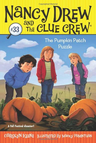 Nancy Drew and the Clue Crew #33 : The Pumpkin Patch Puzzle - Paperback