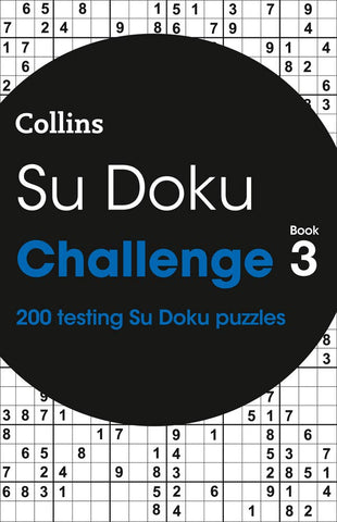 Su Doku Challenge Book 3: 200 Su Doku puzzles - Paperback