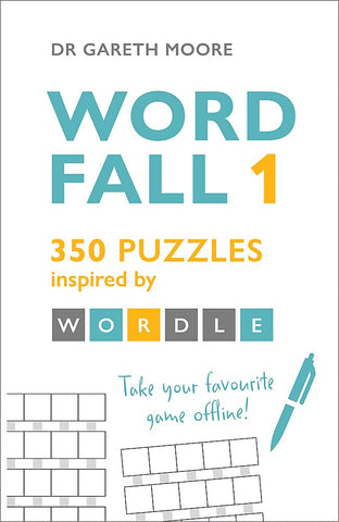 Word Fall 1: 350 puzzles inspired by Wordle - Paperback