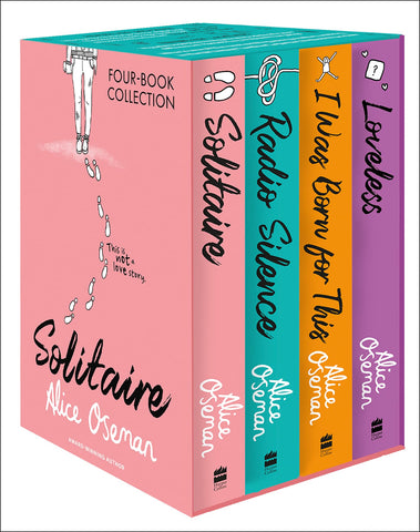 Alice Oseman Four-Book Collection Box Set (Solitaire, Radio Silence, I Was Born For This, Loveless): TikTok made me buy it! - Paperback