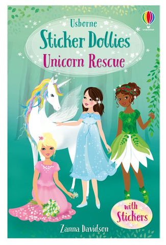 A Sticker Dolly Story : Unicorn Rescue - Paperback