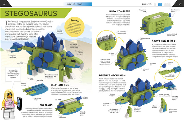 How To Build Lego Dinosaurs - Hardback