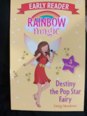 Rainbow Magic Early Reader #9 : Destiny The Pop Star Fairy - Paperback