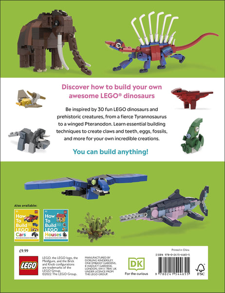 How To Build Lego Dinosaurs - Hardback