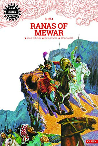 Amar Chitra Katha : Ranas of Mewar: 3 in 1  (Graphic Novel ) - Paperback