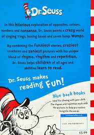 Dr Seuss : One Fish, Two Fish, Red Fish, Blue Fish - Paperback - Kool Skool The Bookstore