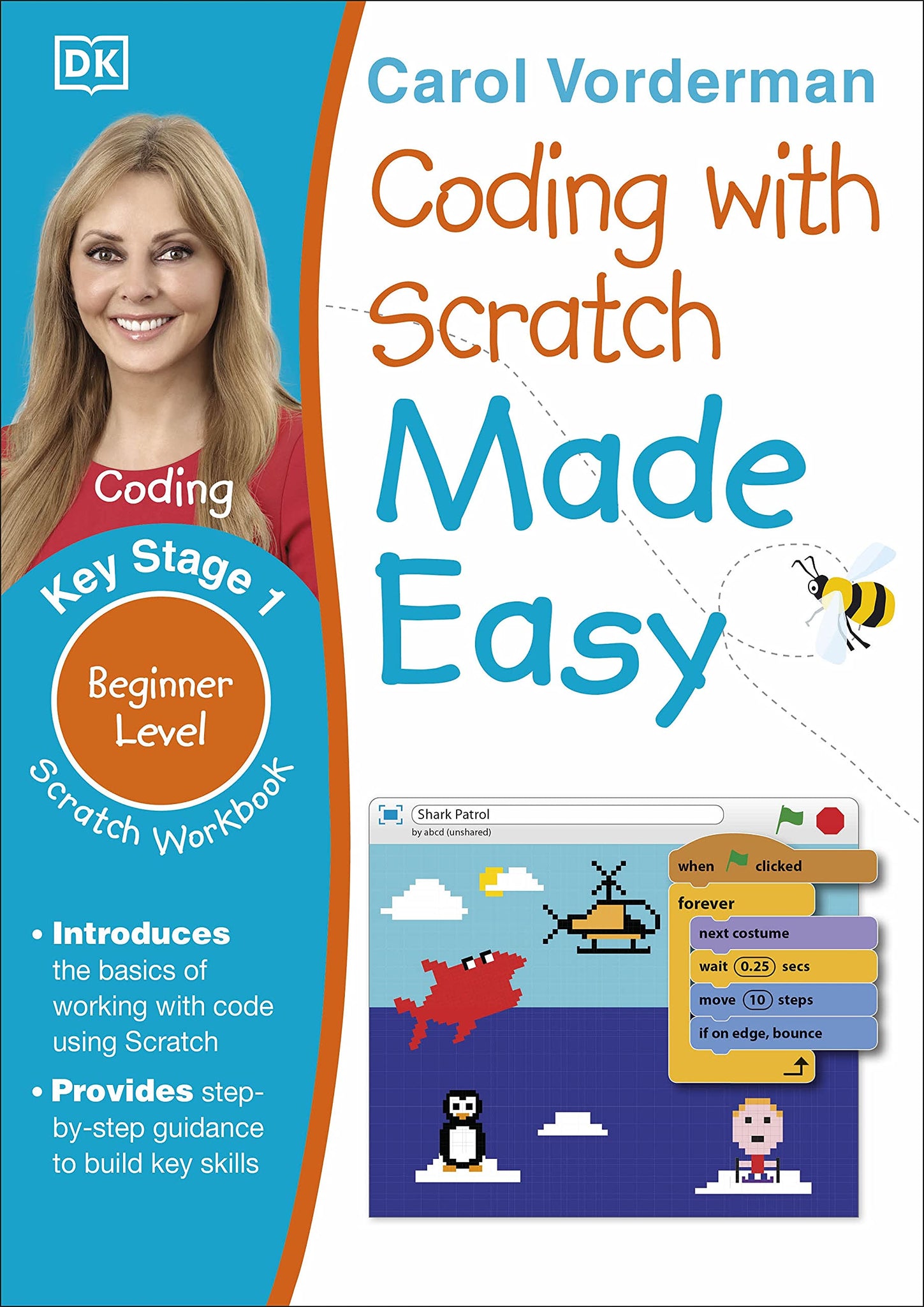 Coding with Scratch Made Easy, Ages 5-9 (Key Stage 1): Beginner Level Scratch Computer Coding Exercises (Made Easy Workbooks) - Paperback