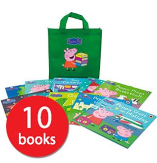 PEPPA PIG GREEN STORYBOOK BAG Paperback