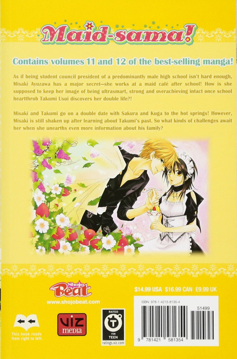 Maid sama manga volumes purchases 11&12