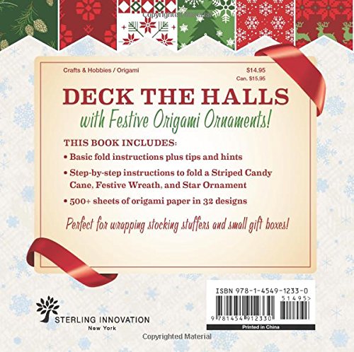 Christmas Origami Paper Pack : Paperback
