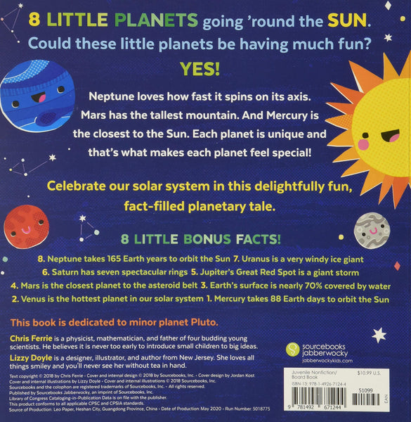 8 Little Planets - Board Book