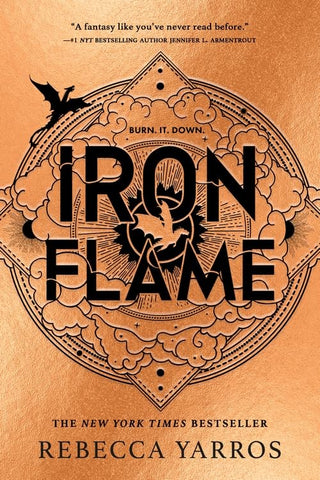 The Empyrean #2 : Iron Flame - Hardback