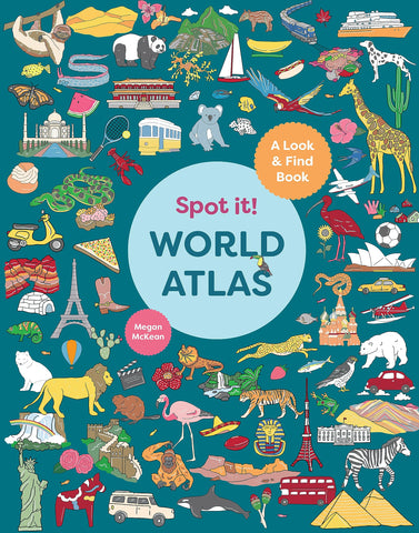 Spot It! World Atlas - Board book