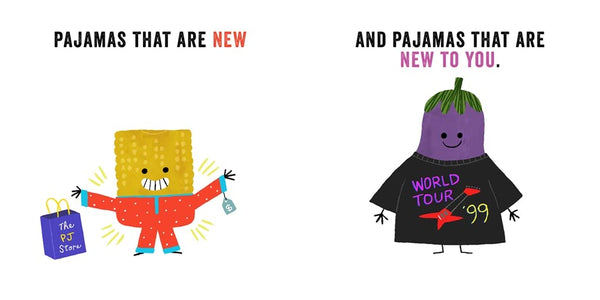 Vegetables in Pajamas - Board Book