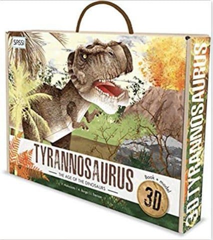 3D Mooels - Tyrannosaurus. The Age Of The Dinosaurs - Hardback