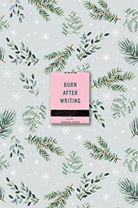 Burn After Writing (Winter Leaves) - Paperback