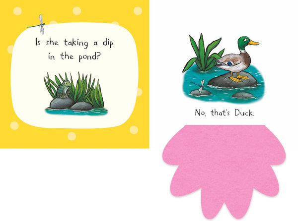 Who`S Hiding In The Park?: A Felt Flaps Book (Campbell Axel Scheffler) - Board Book