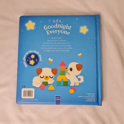 321 Goodnight Everyone Baby Animals - Board Book