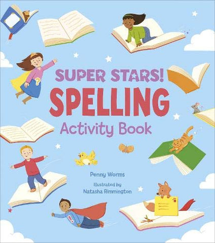 Super Stars Spelling Activity Book - Paperback