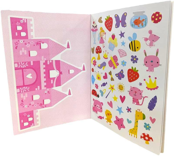 Colouring Books Sticker And Colour - Paperback