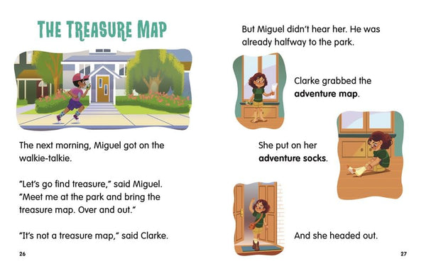The Adventure Friends #1 : Treasure Map : An Acorn Book -Paperback