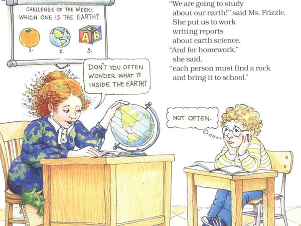 Magic School Bus : Inside The Earth - Paperback