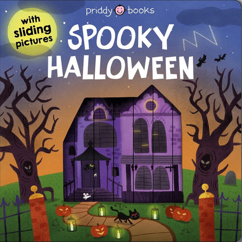 Sliding Pictures: Spooky Halloween - Board book