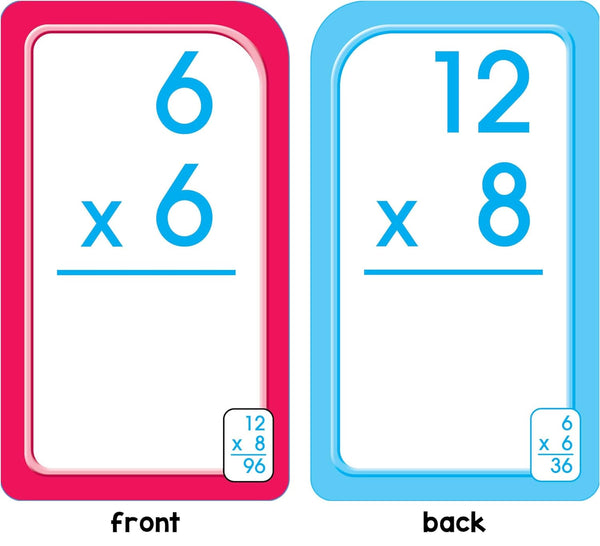 School Zone Multiplication 0-12 Flash Cards
