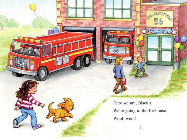 Biscuit Visits the Firehouse - Paperback