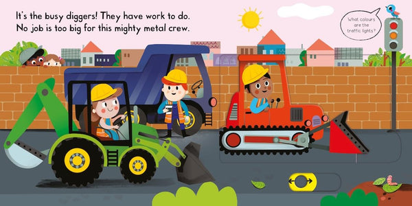 Busy Diggers - Board book