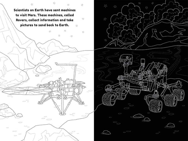 Scratch & Colour : Space - Hardback
