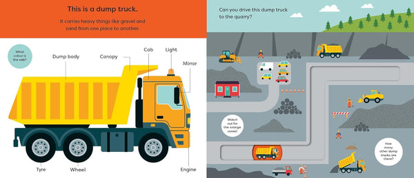 Make Tracks : Building Site - Board book