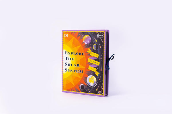 Explore the Solar System : A Lift-the-Flap Concertina Book - Hardback
