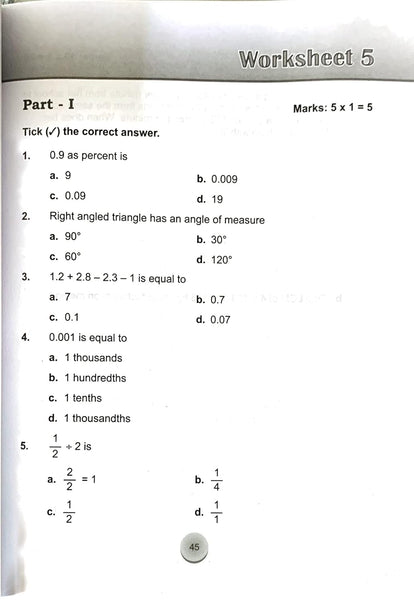 Maths Olympiad Challenger : Grade 1 - Paperback