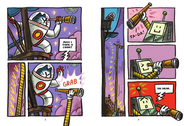 The First Cat in Space and the Baby Pirate's Revenge - Hardback