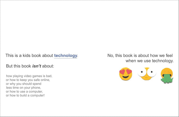 A Kids Book About Technology - Hardback
