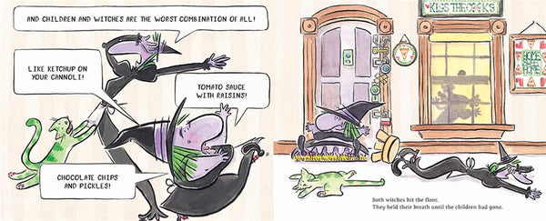 The Wompananny Witches Make One Mean Pizza - Hardback