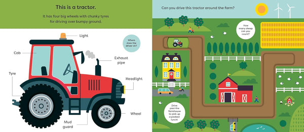 Make Tracks : Farm - Board book