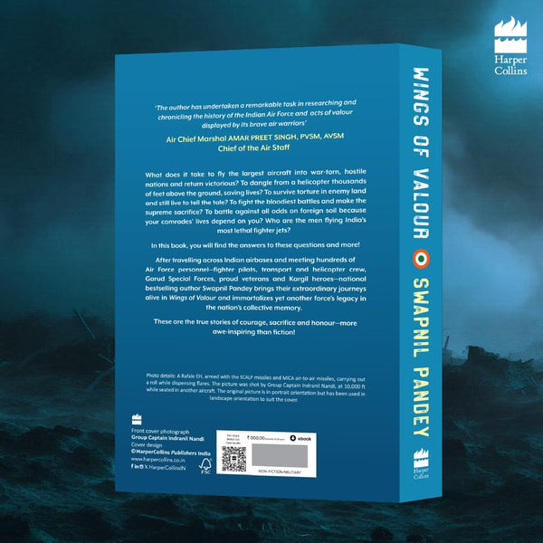 Wings Of Valour: True Stories of the Indian Air Force's Daring Operations - Paperback