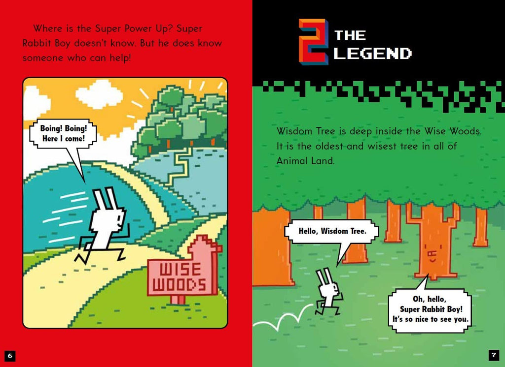 Super Rabbit Boy Press Start! #2 Press Start! Super Rabbit Boy Powers Up! - Paperback