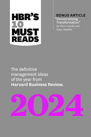 Hbr`S 10 Must Reads 2024 - Paperback