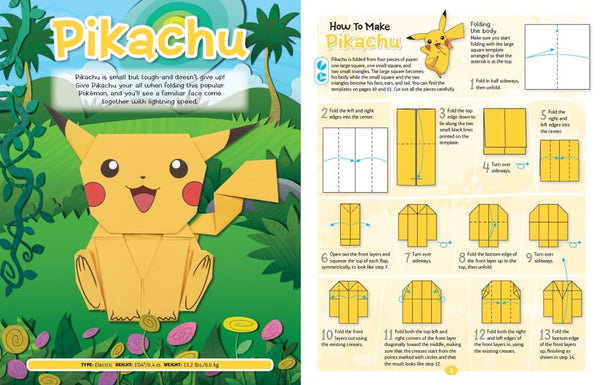 Fold Your Own Alola Region Pokemon - Paperback