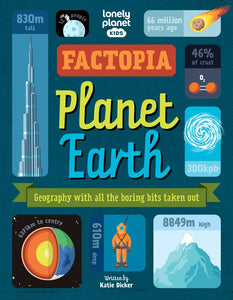 Lonely Planet Kids Factopia - Planet Earth - Hardback