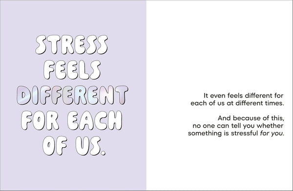 A Kids Book About Stress - Hardback